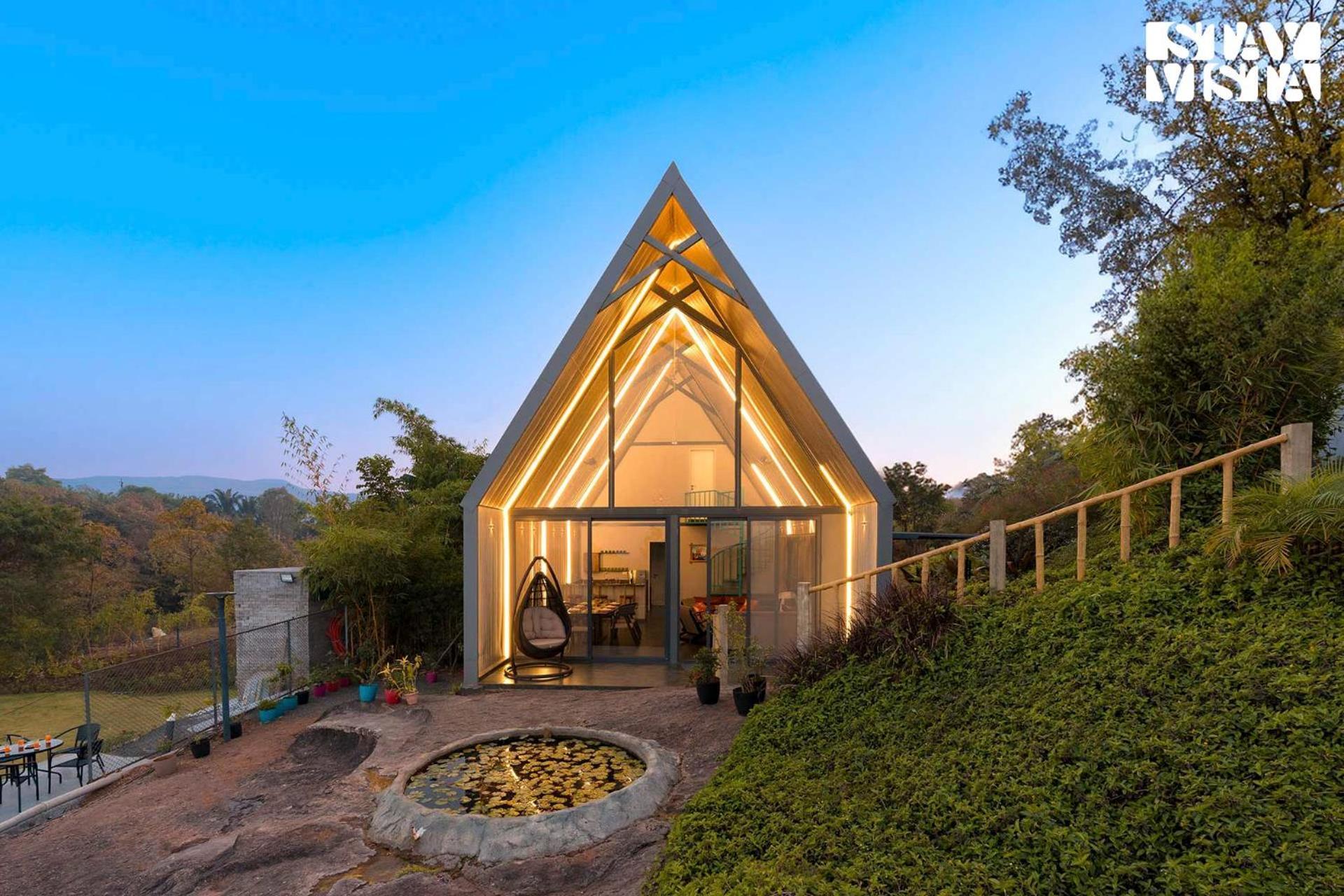 Stayvista'S Celeste Villa - Hill-View Retreat With Infinity Pool Nashik Bagian luar foto